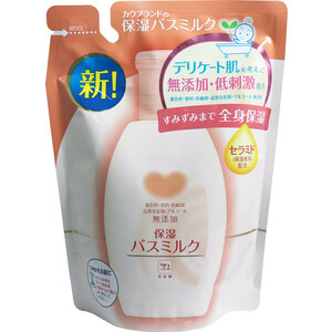 まとめ得 カウブランド 無添加保湿 バスミルク 入浴液 詰替用 480mL x [3個] /k