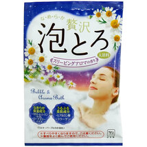 まとめ得 お湯物語 贅沢泡とろ入浴料 スリーピングアロマの香り ３０ｇ x [15個] /k_画像1