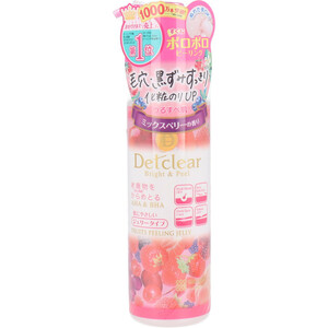 まとめ得 DETクリア ブライト&amp;ピール ピーリングジェリー ミックスベリーの香り 180mL x [3個] /k