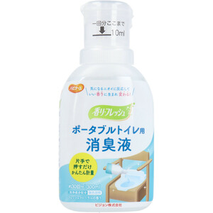 まとめ得 ハビナース ポータブルトイレ用 消臭液 香リ・フレッシュ ３００ｍＬ x [3個] /k