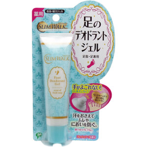 まとめ得 スリムウォーク 足のデオドラントジェル 足指・足裏用 フレッシュソープ ３０ｍＬ x [5個] /k