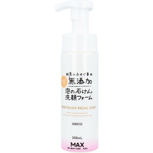 まとめ得 無添加せっけん 肌荒れふせぐ 泡洗顔フォーム ２００ｍＬ x [6個] /k