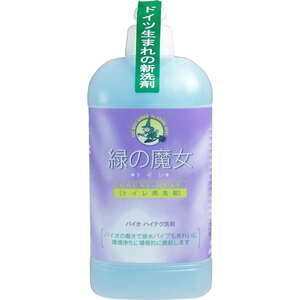 まとめ得 緑の魔女　トイレ用洗剤　本体　４２０ｍＬ x [5個] /k