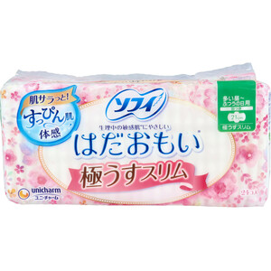 まとめ得 ソフィ はだおもい 極うすスリム 多い昼-ふつうの日用 羽つき 24個入 x [10個] /k