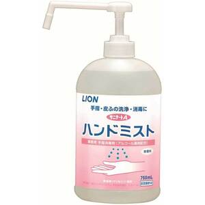 まとめ得 業務用 手指消毒剤 サニテートＡ ハンドミスト 本体 ７５０ｍＬ x [4個] /k