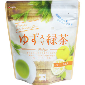  summarize profit * yuzu entering green tea tea bag 3g×10. go in x [12 piece ] /k