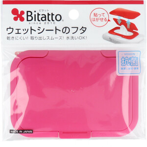 まとめ得 ビタット（Ｂｉｔａｔｔｏ）　ウェットシートのフタ　ストロベリー x [20個] /k