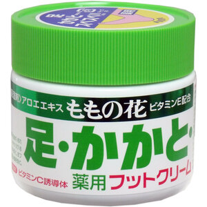 まとめ得 ももの花 薬用フットクリーム ７０ｇ x [6個] /k