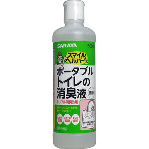 まとめ得 スマイルヘルパーさん　ポータブルトイレの消臭液　無色　５００ｍＬ x [6個] /k