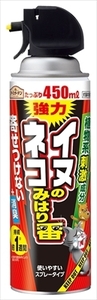 まとめ得 イヌ・ネコのみはり番スプレー４５０ＭＬ 　 アース製薬 　 園芸用品・忌避剤 x [4個] /h