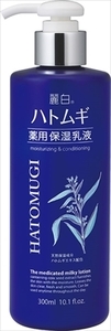 まとめ得 麗白　ハトムギ　薬用保湿乳液　３００ＭＬ 　 熊野油脂 　 化粧品 x [15個] /h