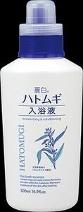 まとめ得 麗白 ハトムギ 入浴液 本体 500ml 　 熊野油脂 　 入浴剤 x [6個] /h