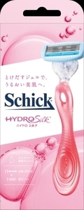 まとめ得 ハイドロシルク　ホルダー（刃付き＋替刃１コ） 　 シック(Schick) 　 女性用カミソリ x [4個] /h