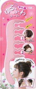 まとめ得 ＫＱ３１１８ゆるふわ手ぐし風コーム 　 貝印 　 ブラシ x [8個] /h