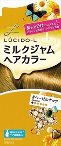 まとめ得 ルシードエル　ミルクジャムヘアカラー　＃ヘーゼルナッツ　（医薬部外品） 　 ヘアカラー・黒髪用 x [4個] /h