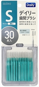 まとめ得 Ｂ－Ｄ４６３３　デイリースリム歯間ブラシ３０本入・Ｓ 　 エビス 　 フロス・歯間ブラシ x [16個] /h
