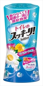 まとめ得 トイレのスッキーリ！　Sukki‐ri！　フローラルソープの香り 　 アース製薬 　 芳香剤・トイレ用 x [8個] /h