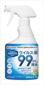 まとめ得 ウィルナックススプレー４５０ｍｌ 　 住友化学 　 消毒用アルコール x [2個] /h