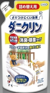 まとめ得 ダニクリン消臭・除菌タイプ　詰替　２３０ＭＬ 　 ＵＹＥＫＩ 　 殺虫剤・ダニ x [4個] /h