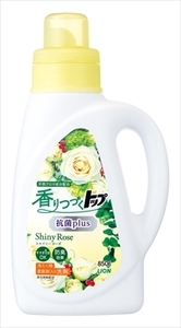 まとめ得 香りつづくトップ 抗菌plus ShinyRose 本体 850g 　 ライオン 　衣料用洗剤 x [15個] /h