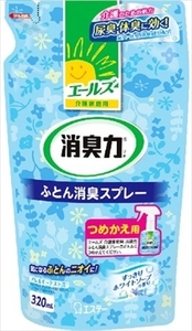 まとめ得 エールズ　介護家庭用　消臭力　ふとん消臭スプレー　つめかえ 　 エステー 　 芳香剤 x [8個] /h