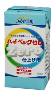 まとめ得 ハイベックゼロ (ＺＥＲＯ) 仕上げ剤詰替用 1000G 　 サンワード 　 衣料用洗剤 x [2個] /h