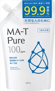 まとめ得 エムエーティ　ピュア　除菌・消臭スプレー　つめかえ用 　 マンダム 　 消毒用アルコール x [4個] /h