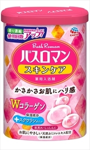 まとめ得 バスロマン　スキンケア　Ｗコラーゲン 　 アース製薬 　 入浴剤 x [6個] /h