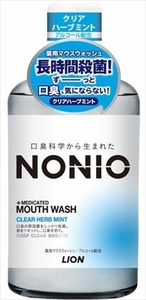 まとめ得 ＮＯＮＩＯマウスウォッシュ　クリアハーブミント　６００ＭＬ 　 ライオン 　 マウスウォッシュ x [6個] /h