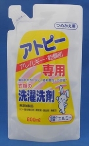 まとめ得 エルミーアトピー衣類洗剤詰替用８００ＭＬ 　 コーセー 　 衣料用洗剤・自然派 x [6個] /h