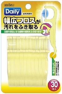 まとめ得 エビス幅広フロス　３０本入 　 エビス 　 フロス・歯間ブラシ x [10個] /h