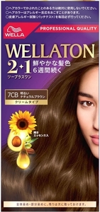 まとめ得 ウエラトーンツープラスワン　クリームタイプ　７ＣＢ 　 ヘアカラー・白髪用 x [3個] /h