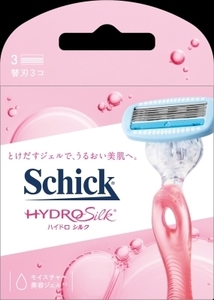 ハイドロシルク　替刃（３コ入） 　 シック(Schick) 　 女性用カミソリ /h