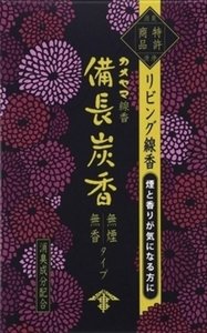 まとめ得 花げしき備長炭　ミニ寸 　 カメヤマ 　 お線香 x [5個] /h