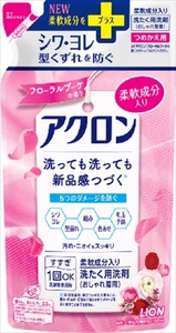 まとめ得 アクロンフローラルブーケの香り　つめかえ用　３８０ｍｌ 　 ライオン 　 衣料用洗剤 x [8個] /h