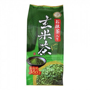 宇治森徳　お徳用抹茶入り玄米茶　300g×20袋 /a