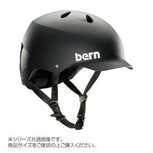 bern bar n helmet WATTS MT BLACK L BE-BM25BMBLK-04 /a