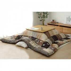 Сделано в Японии Kotatsu Futon Hongen -Type Pattern Приблизительно 205 × 315см Brown 5193479 /A