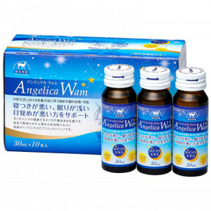 金陽製薬 AngelicaWam アンジェリカウォム 60本入り 指定医薬部外品 ノンカフェイン 睡眠サポートドリンク /a