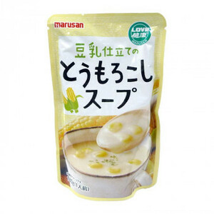 マルサン 豆乳仕立てのとうもろこしスープ 180g×10袋 4736 /a