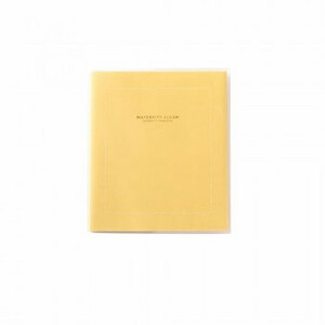  summarize profit simple maternity album simple maternity album GMA-02 pastel yellow x [3 piece ] /a