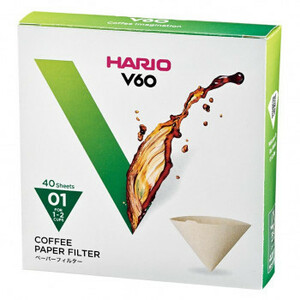 HARIO ハリオ V60ペーパーフィルター01 40枚×10 VCF-01-40M /a