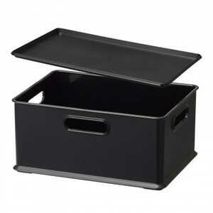  storage supplies natura(nachula) in box S+ plate each 4 piece collection black NIB-S4PS4 BK-4 /a