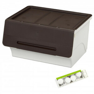  storage case f lock wide 30 deep type 3 piece collection with casters .fr-W30-3+K N Brown *NBR /a