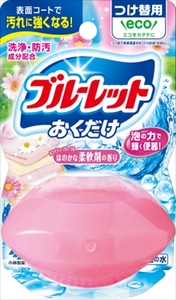 まとめ得 液体ブルーレットおくだけつけ替用　洗いたて柔軟剤の香り 　 小林製薬 　 芳香剤・タンク x [8個] /h