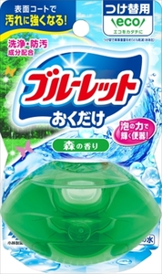 まとめ得 液体ブルーレットおくだけつけ替用　森の香り 　 小林製薬 　 芳香剤・タンク x [16個] /h