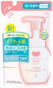 まとめ得 カウブランド　無添加泡の洗顔料　詰替用・１４０ｍＬ 　 牛乳石鹸共進社 　 洗顔・クレンジング x [6個] /h