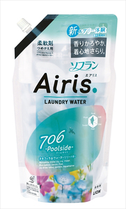 まとめ得 ソフラン　エアリス　プールサイド　つめかえ用　８５０ｍｌ 　 ライオン 　 柔軟剤 x [6個] /h