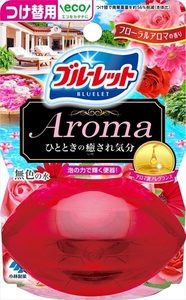 まとめ得 液体ブルーレットおくだけアロマつけ替用　フローラルアロマの香り 　小林製薬 　芳香剤・タンク x [12個] /h