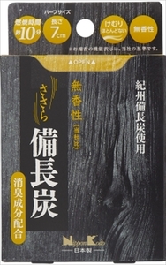 まとめ得 ささら 備長炭 無香性 ミニ 　 日本香堂 　 お線香 x [6個] /h